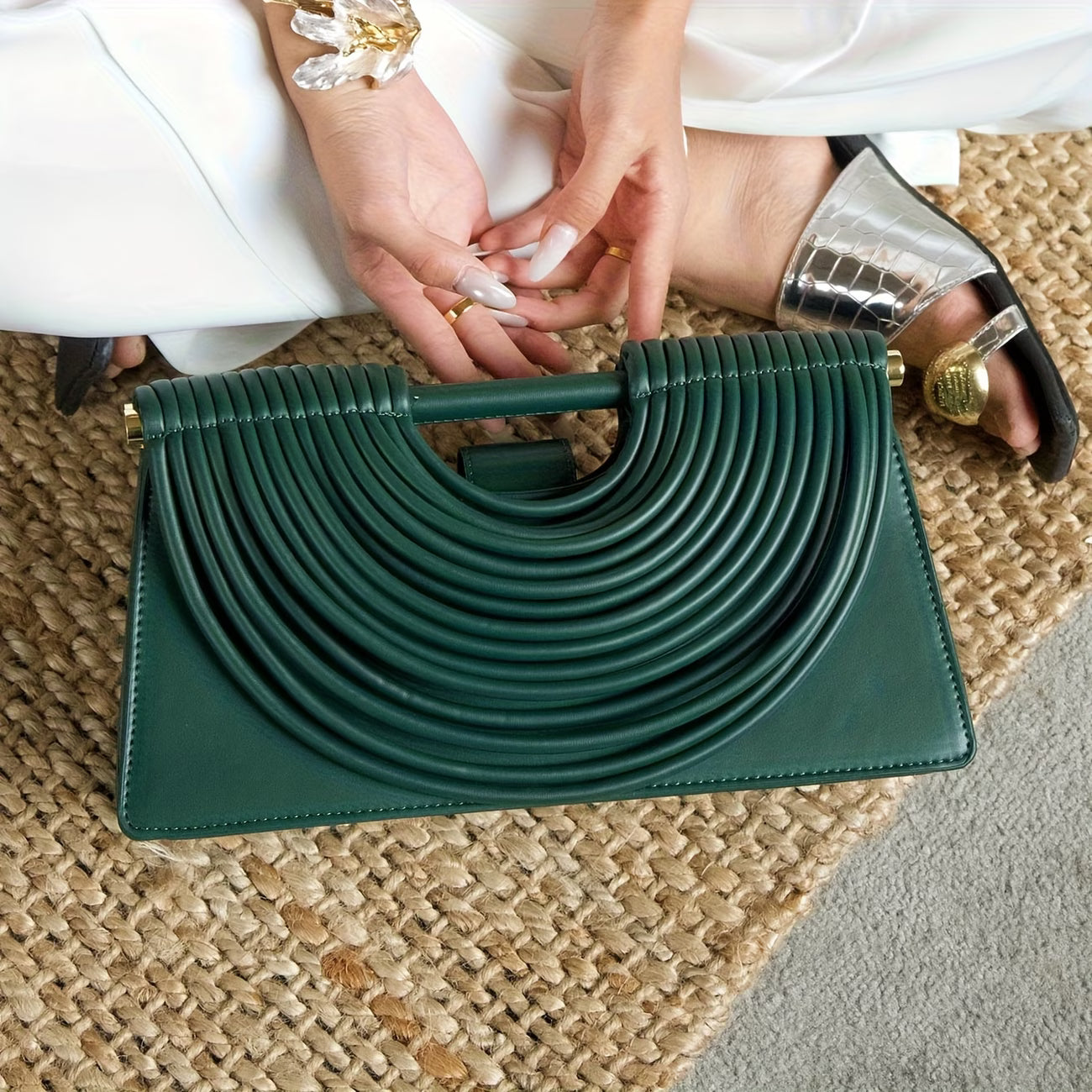Sienna - Bolsa com Linhas | Art in Bags