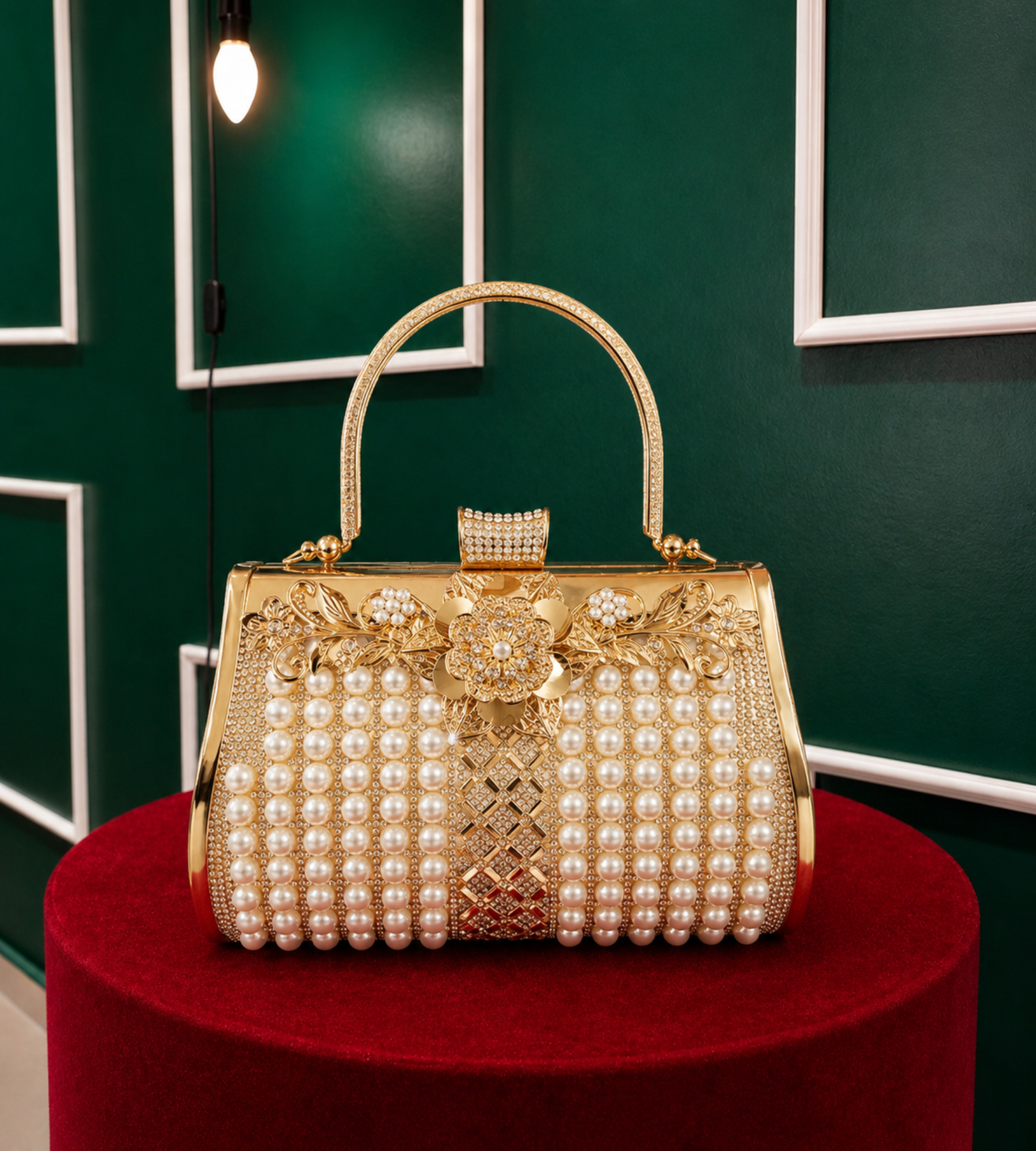 Aurora - Bolsa Pérolas | Art in Bags