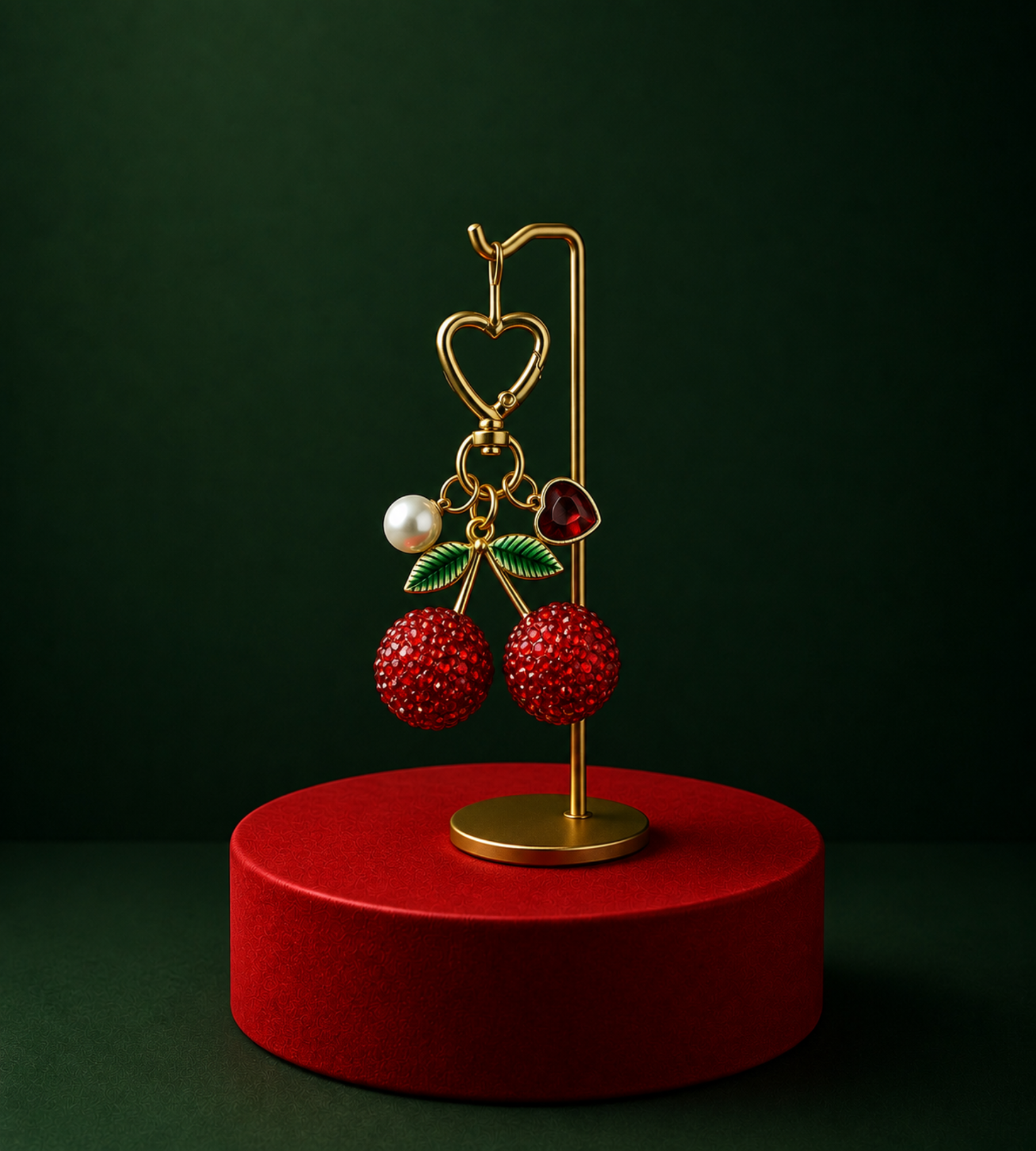 Bag Charm Cerejas | Art in Bags