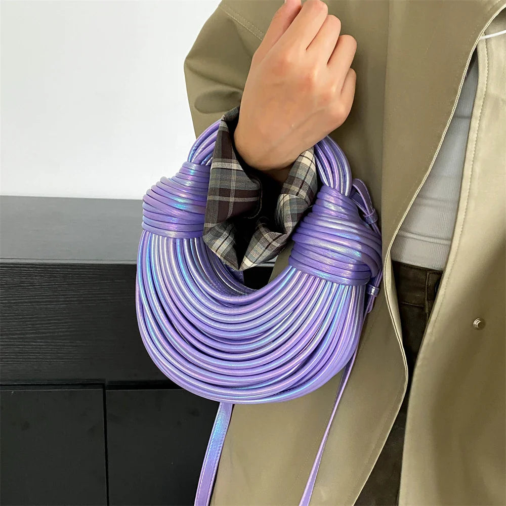 clutch festa feminina luxo bolsa feminina bolsa de festa MOODS Bolsas De Noite De Luxo Para As Mulheres Golden Noodle Knot Design Jantar Partido Clutch Bag 2023 Designer De Luxo Bolsas E Bolsas