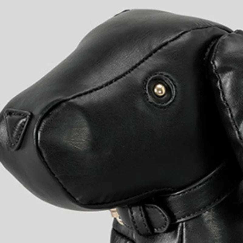Moda feminina design criativo bonito dachshund bolsa pu couro macio bolsa mensageiro de ombro
