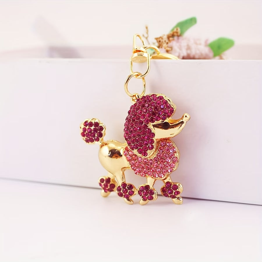 Chaveiro pingente Poodle