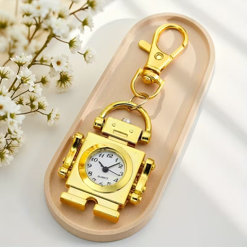 Chaveiro relógio Robô