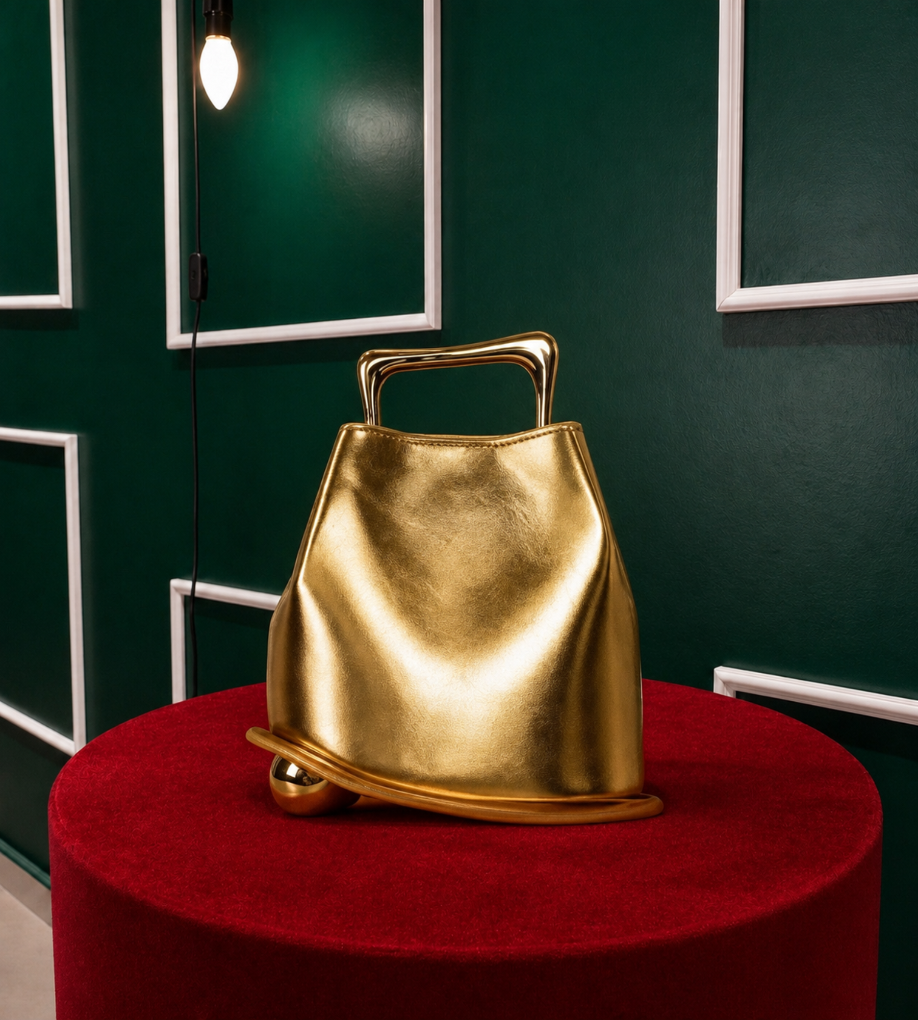 Midas - Bolsa Dourada | Art in Bags