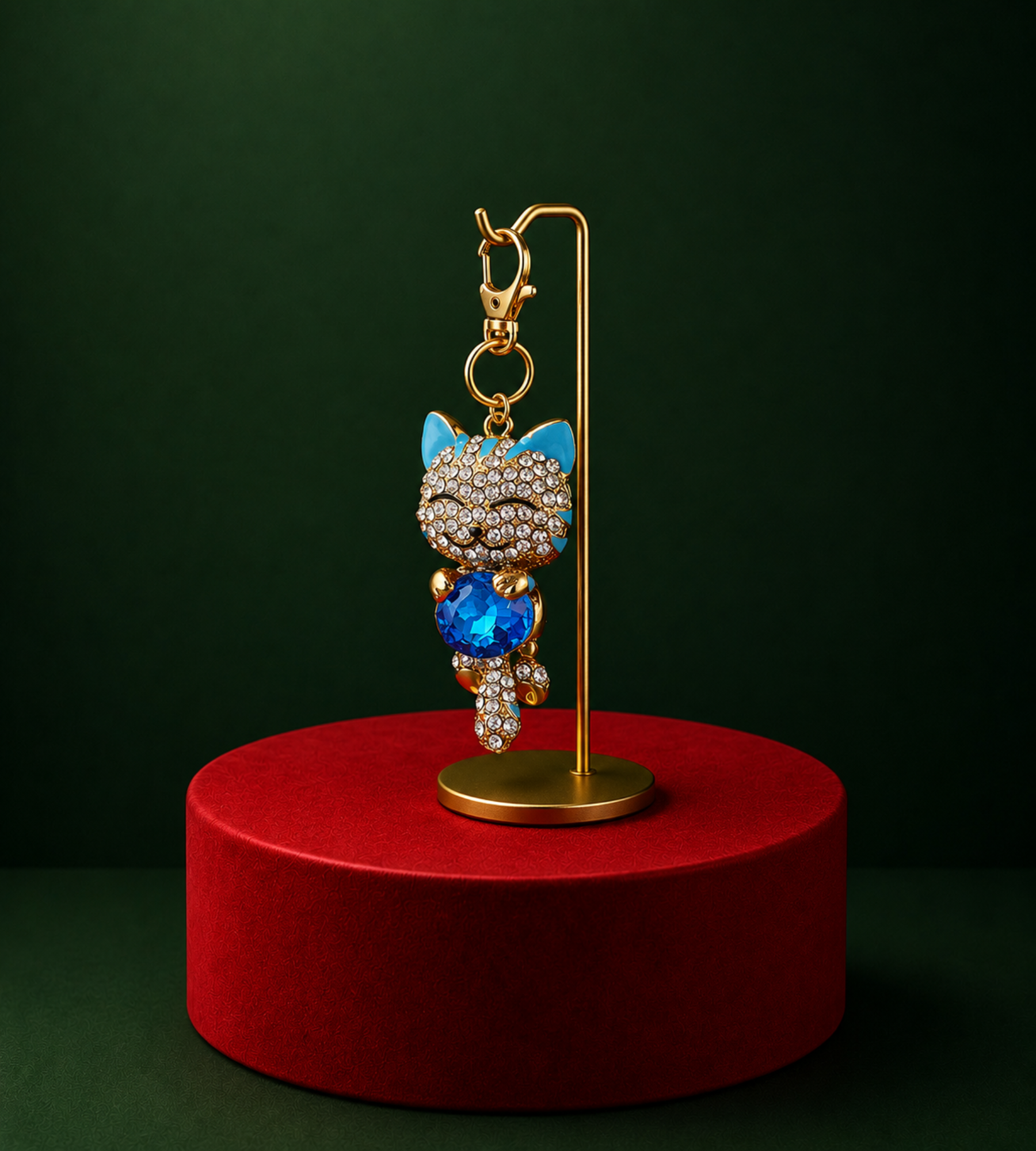Bag Charm Gato da Sorte | Art in Bags