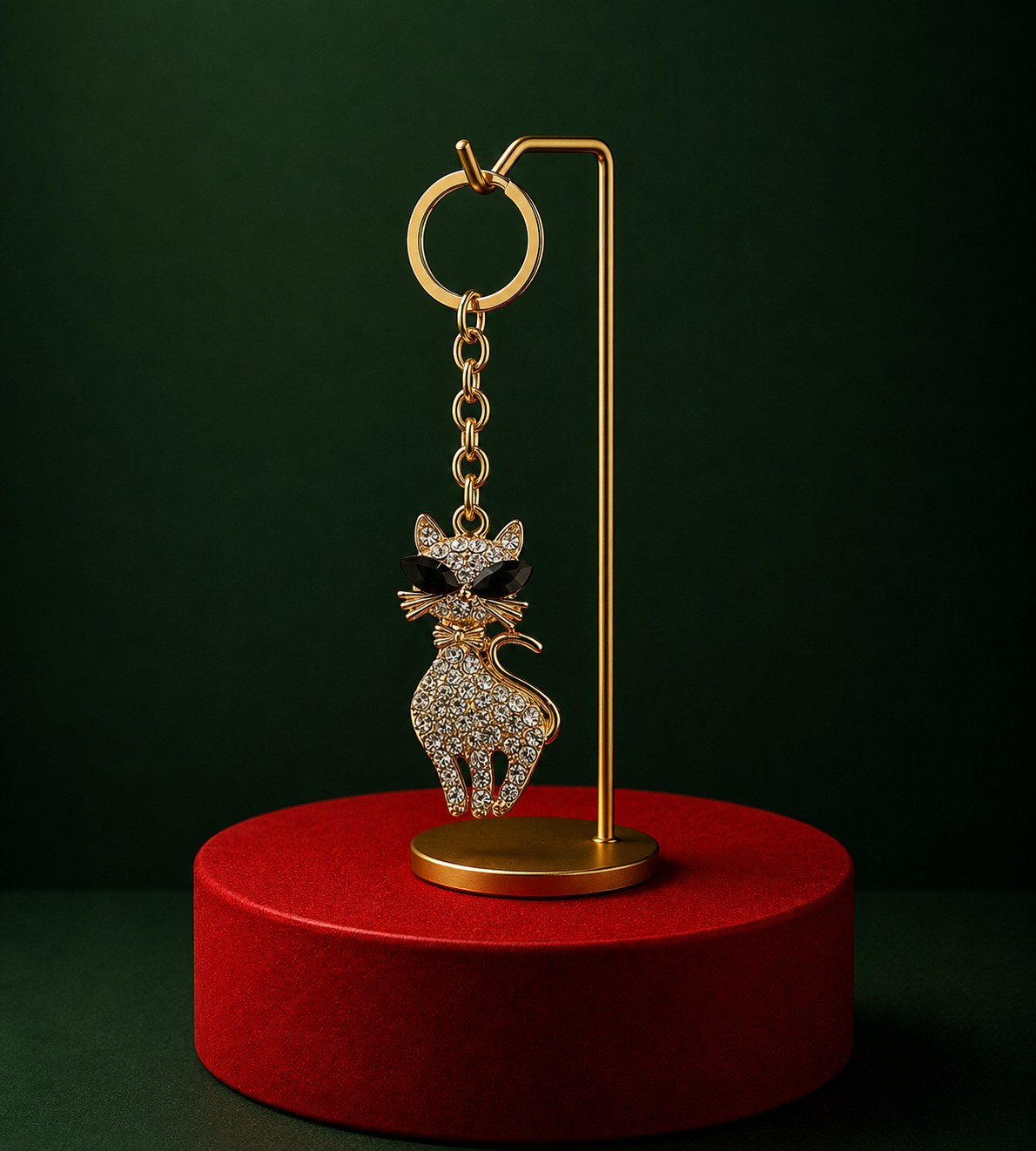 Bag Charm Gatinha Olhos | Art in Bags