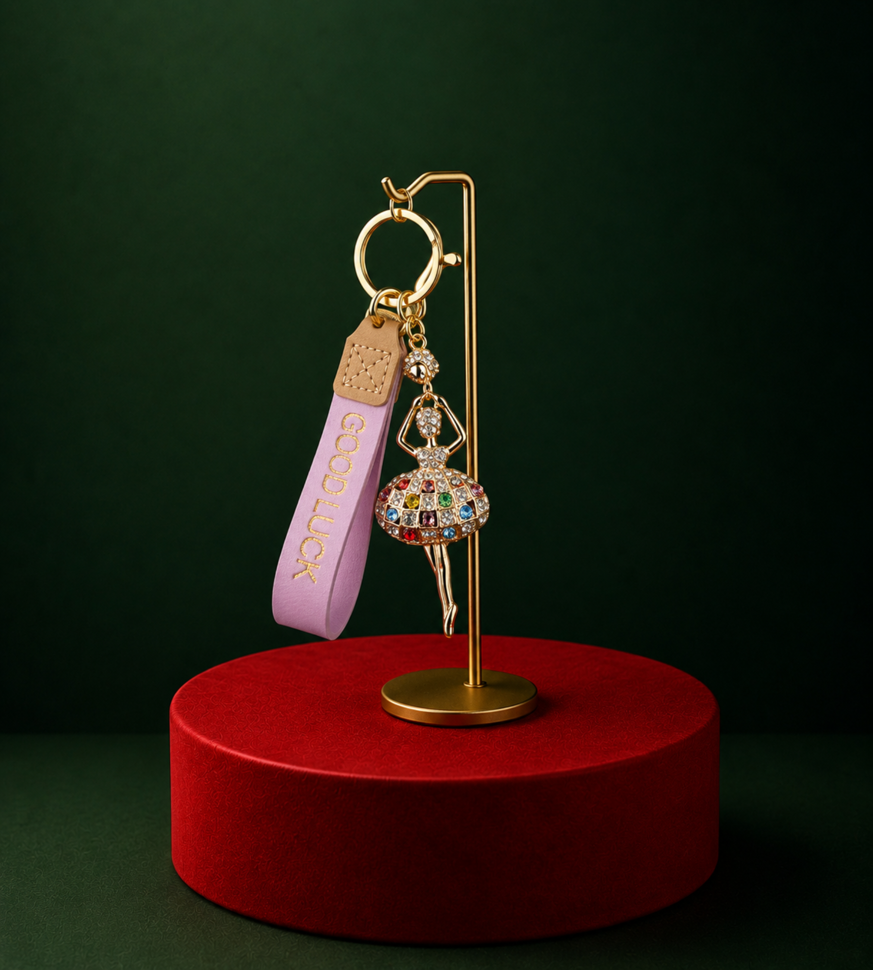 Bag Charm Bailarina Good Luck | Art in Bags