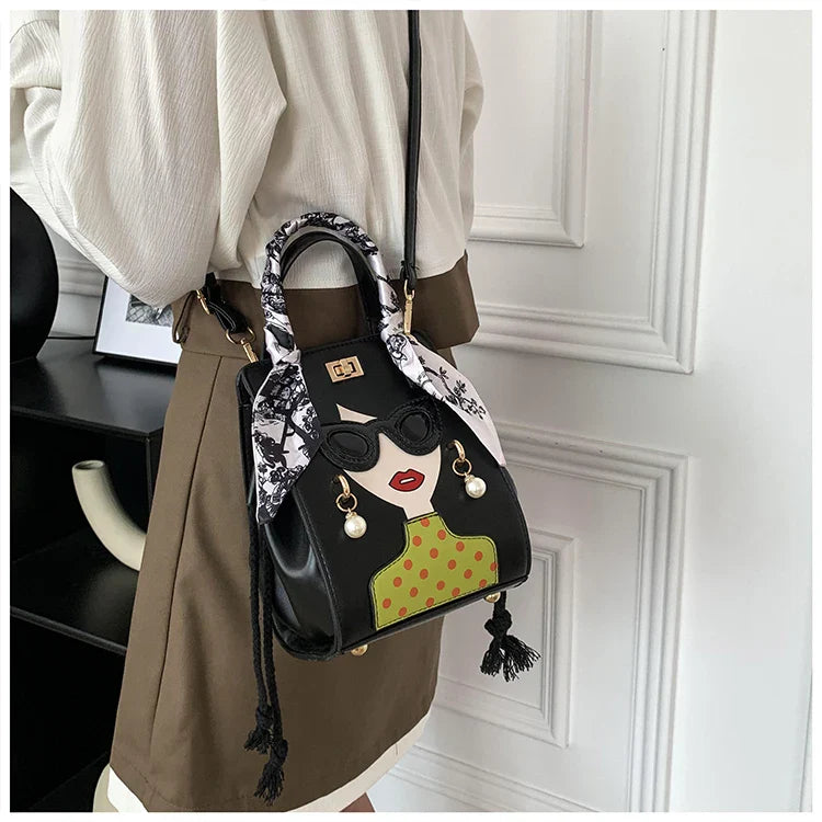 2024 novo verão feminino macio ombro crossbody saco moda casual mini saco portátil