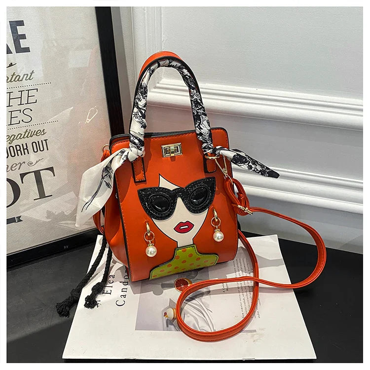 2024 novo verão feminino macio ombro crossbody saco moda casual mini saco portátil