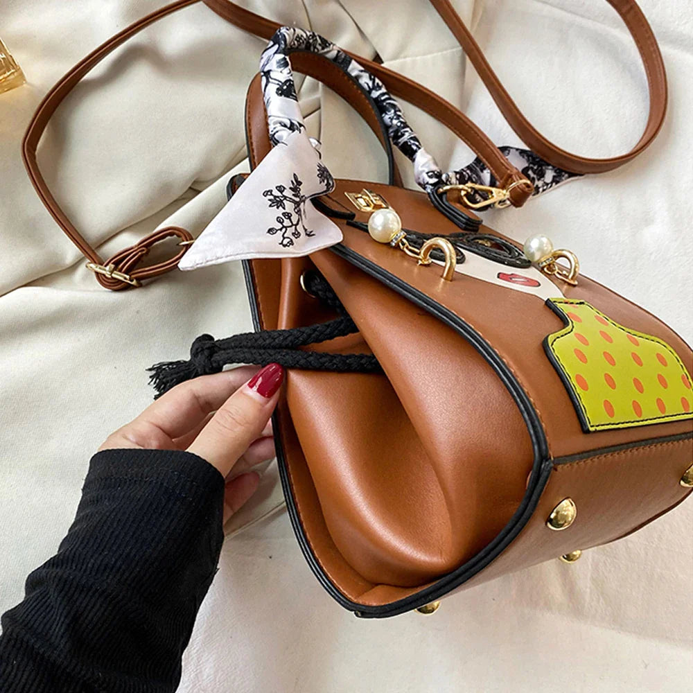 2024 novo verão feminino macio ombro crossbody saco moda casual mini saco portátil