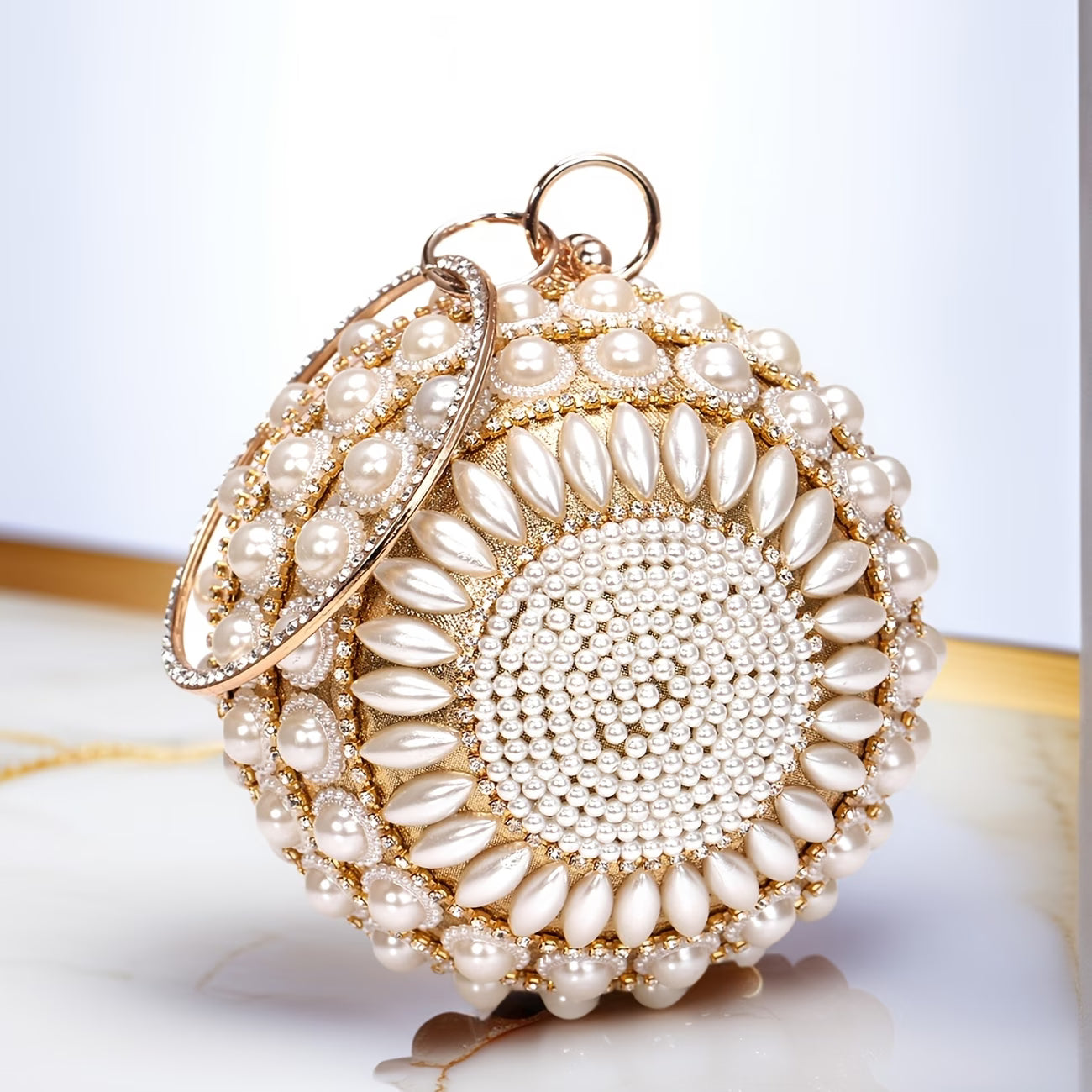 PearlMedallion - Bolsa com pérolas | Art in Bags